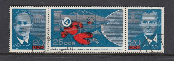DDR Zusammendruck Dreierstreifen - Mi-Nr. 1138-1140 gestempelt