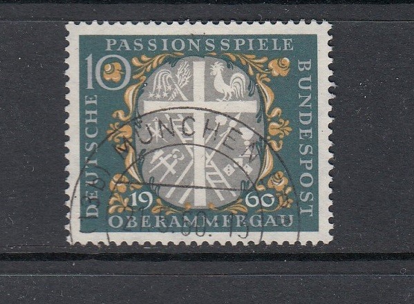 BRD Mi.-Nr. 329 zentrisch gestempelt - Vollstempel München