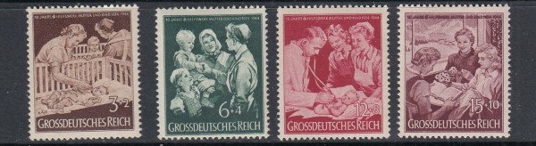 Deutsches Reich Mi-Nr. 869-872 ** postfrisch