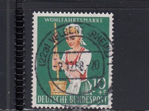 BRD Mi.-Nr. 298 zentrisch gestempelt Velbert (Rhein)