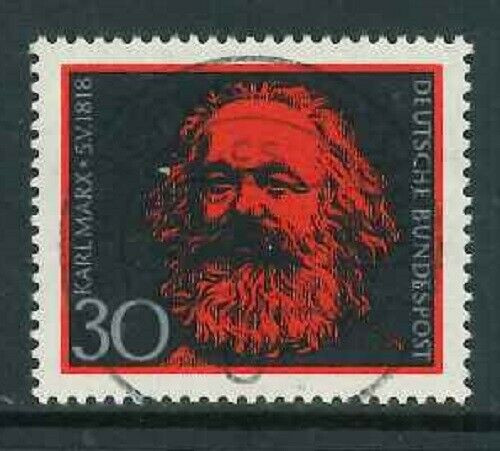 BRD Mi-Nr. 558 zentrisch Vollstempel - Frankfurt / Main - kein Ersttag