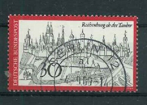 BRD Mi-Nr. 603 zentrischer Vollstempel Berlin 12 + Originalgummierung